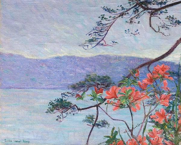 Lilla Cabot Perry Suruga Bay, Azaleas, Spain oil painting art